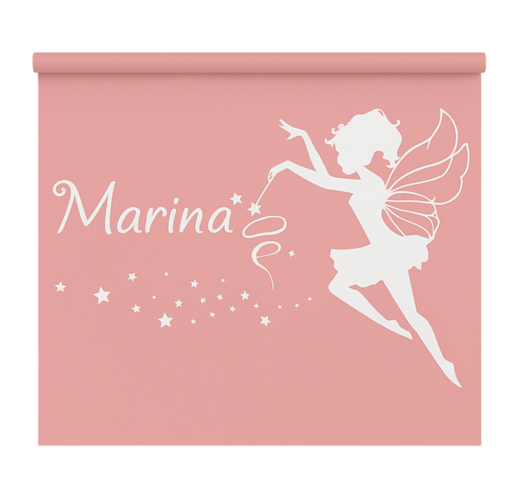 Fairy with name blind children - TenStickers