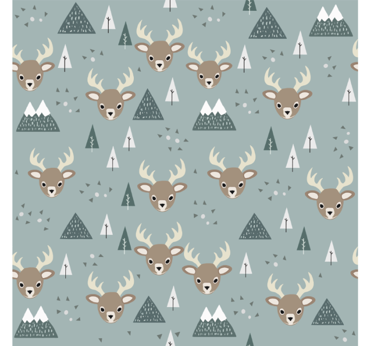 Nordic dear design blind children - TenStickers
