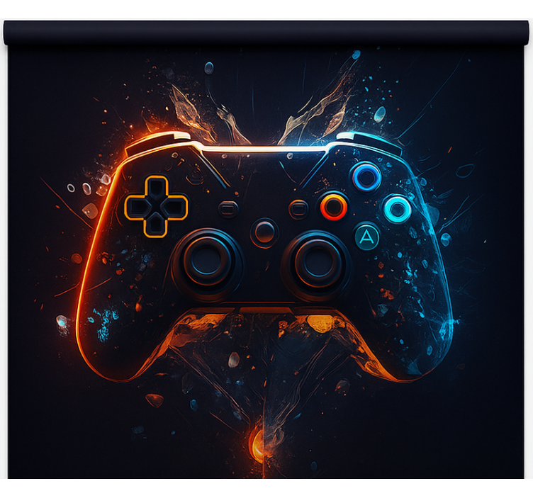 Fire and ice controller blind geek - TenStickers
