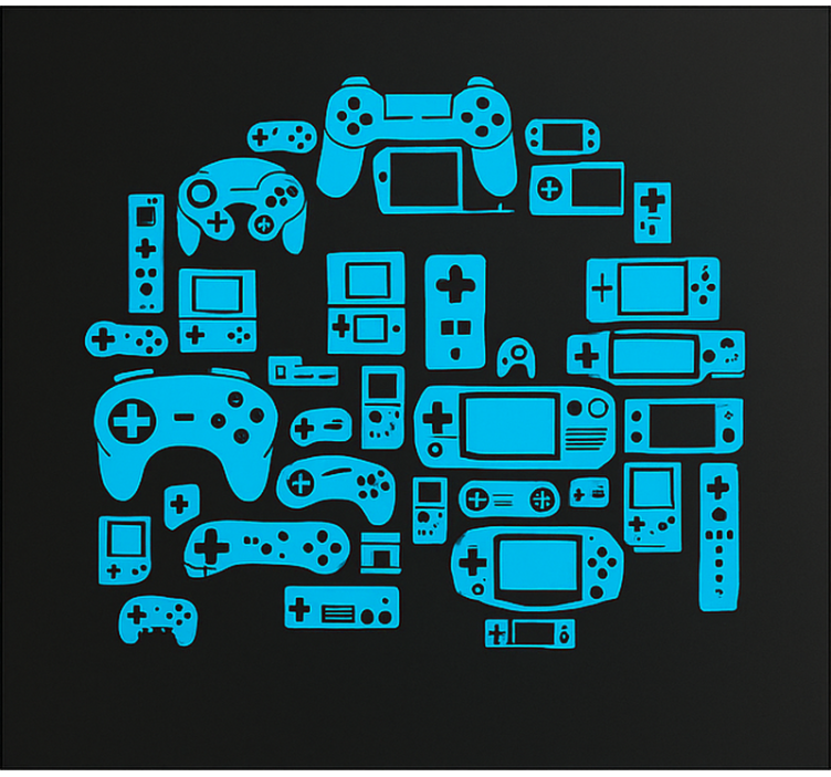 Gaming controller bot blind geek - TenStickers