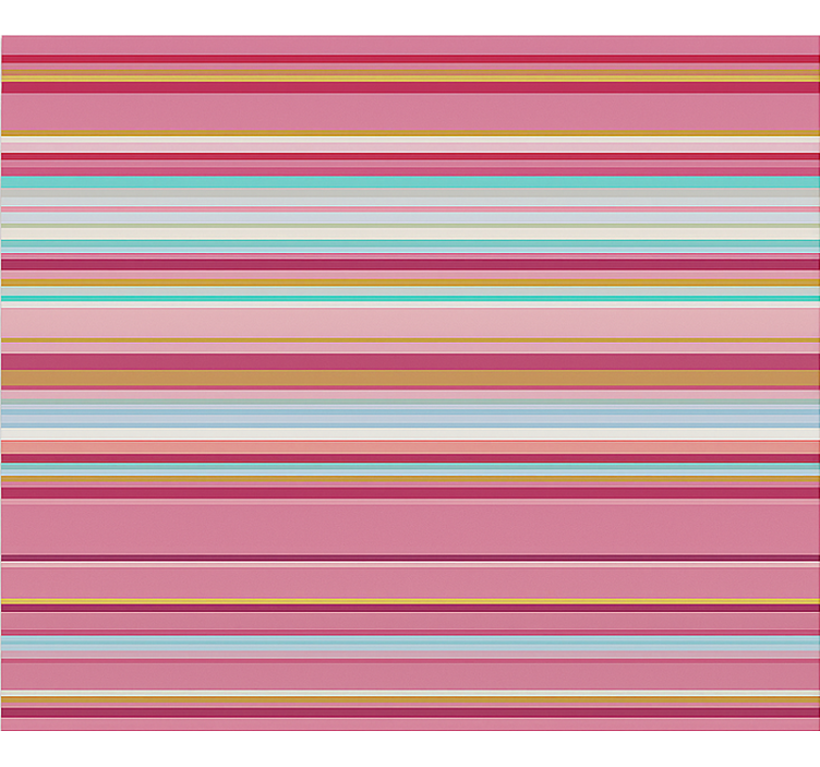 Pink Stripe Pattern blind teens - TenStickers