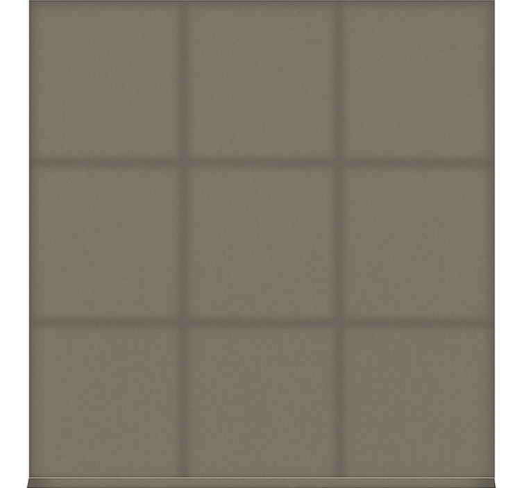 Cool brown monocolour dining room blind - TenStickers