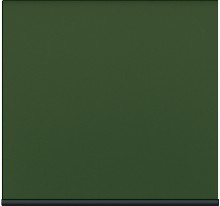 Deep olive green dining room blind - TenStickers