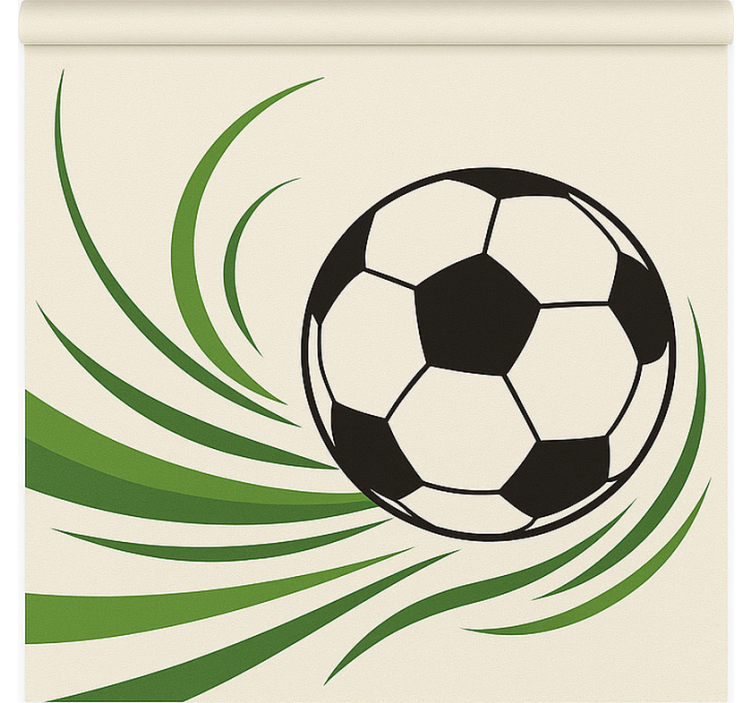 Blind teens football equipment - TenStickers