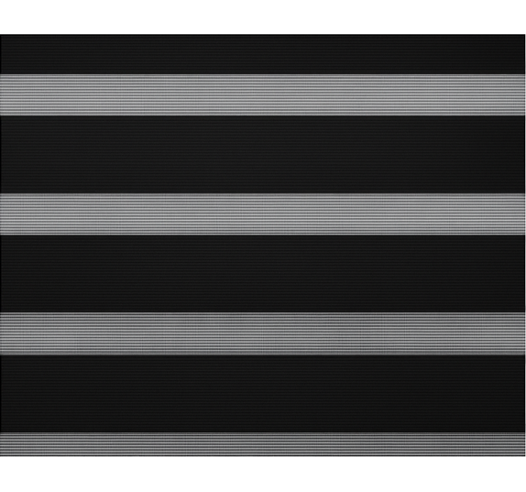 Blind office black sheer striped curtains - TenStickers