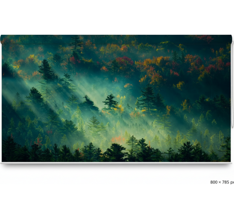 Tree blind the melancholic woods - TenStickers