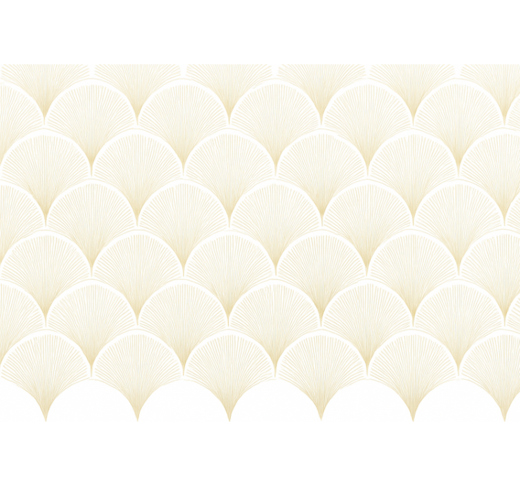 Home office blind with ginkgo leaf design - TenStickers