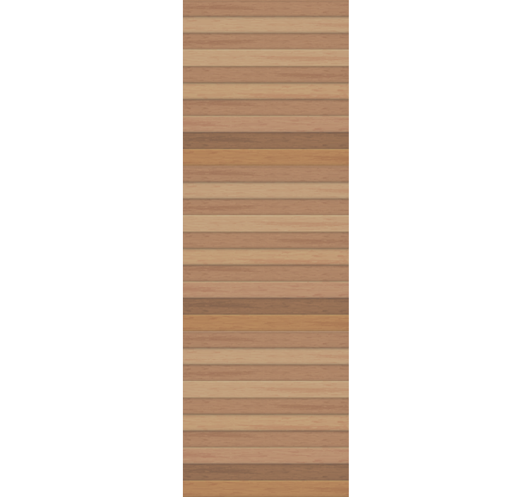 Home office blind with elegant rustic wood design - TenStickers