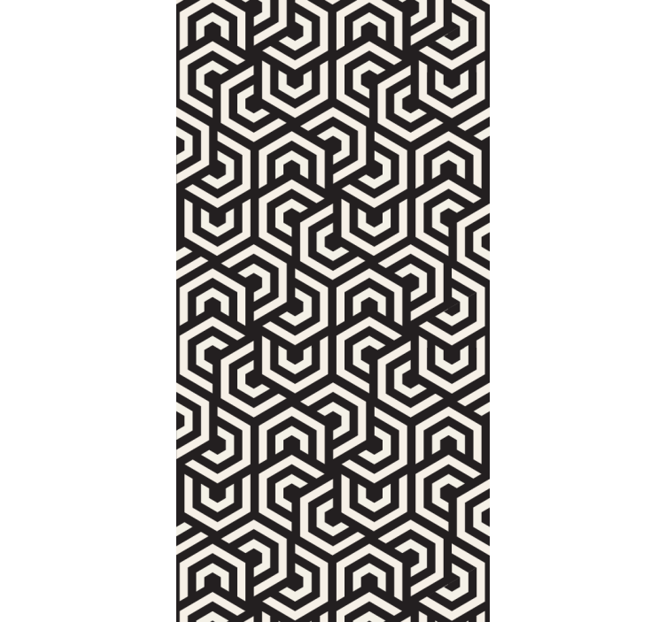 Home office blind scottish abstract design - TenStickers