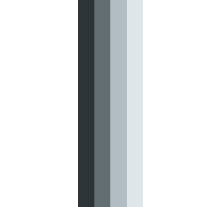 Home office blind with elegant vertical gray stripes - TenStickers