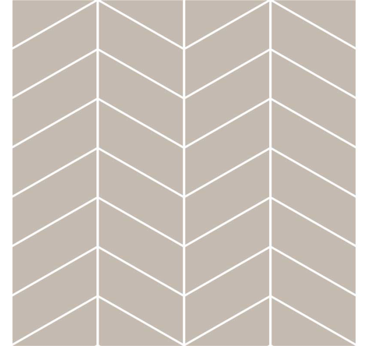 Blind kitchen scandinavian style beige and white - TenStickers