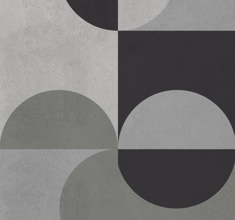 Blind kitchen abstract grey pattern - TenStickers