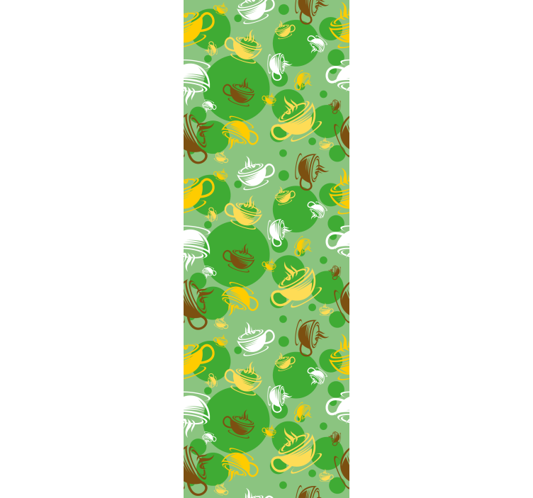 Blind kitchen coffee mug set - TenStickers