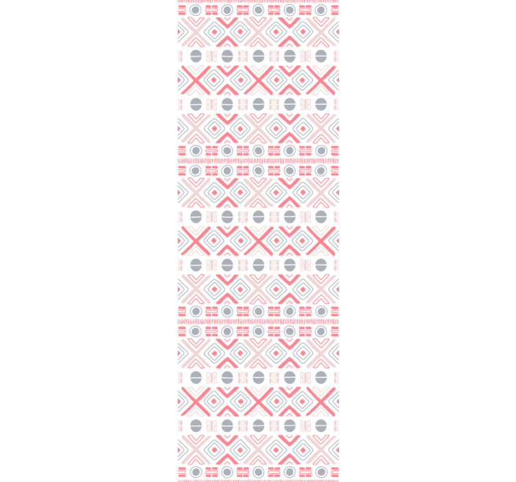 Blind kitchen soft colored tribal patterns - TenStickers