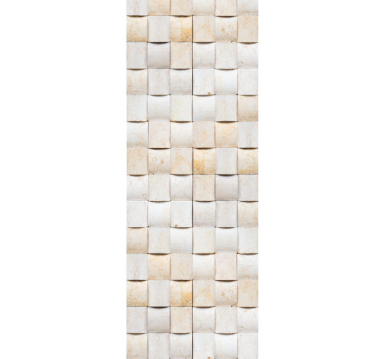 Blind kitchen 3d brick pattern design - TenStickers