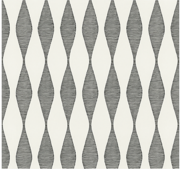 Blind kitchen rabaul ikat beige pattern - TenStickers