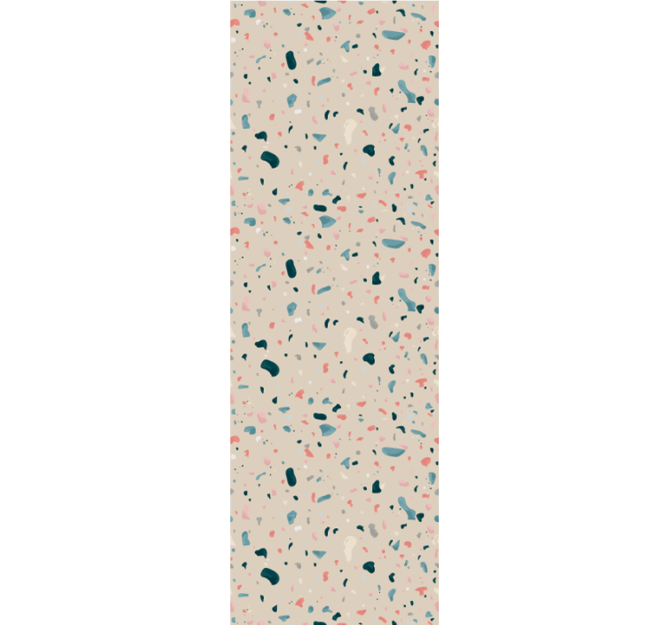 Blind kitchen hand painted terrazzo design - TenStickers