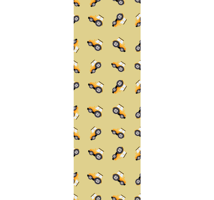 Blind children love adorable construction trucks - TenStickers