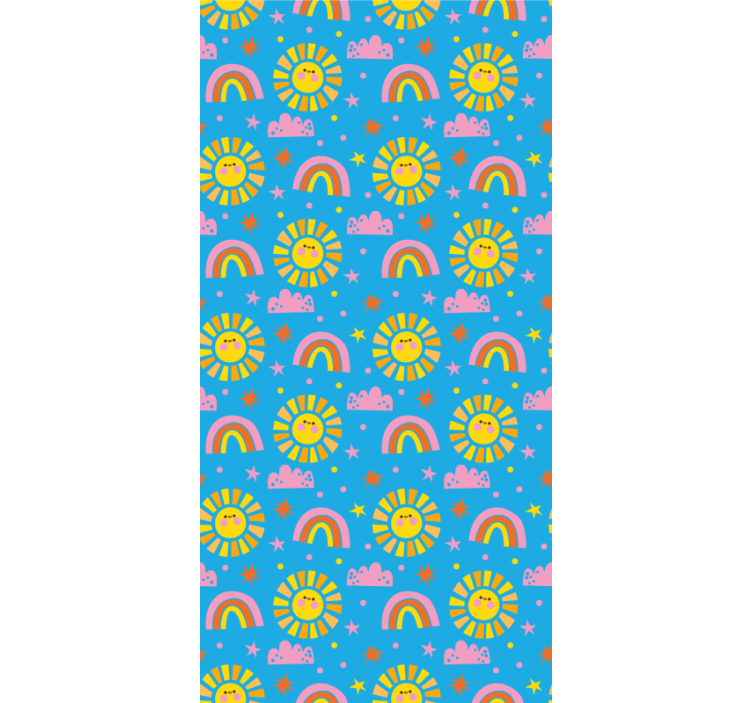 Blind children playful rainbows - TenStickers