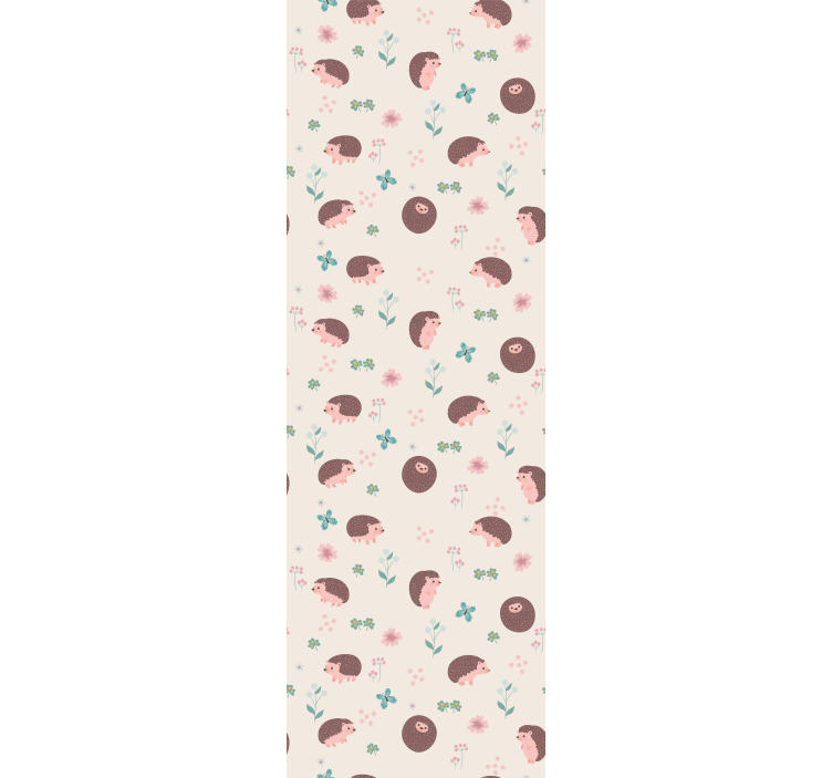 Blind children cute hedgehog collection - TenStickers