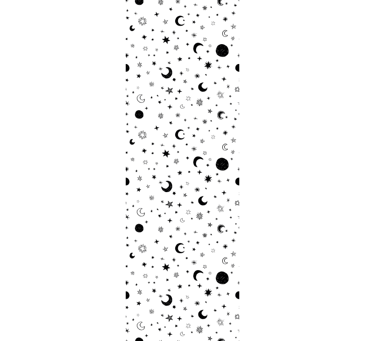 Blind children explore outer space with stars - TenStickers