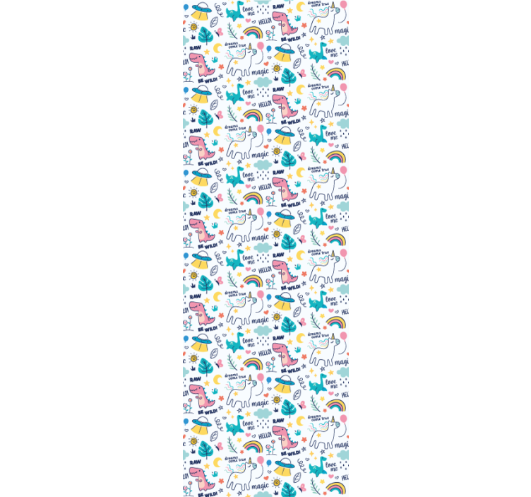 Blind children hand-drawn kids concept illustration - TenStickers