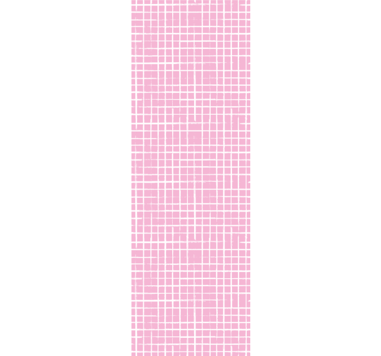 Blind children pink and white stripes - TenStickers