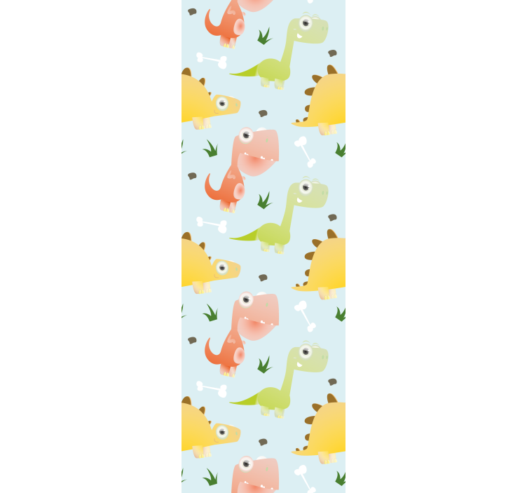 Blind children small dinosaur design - TenStickers