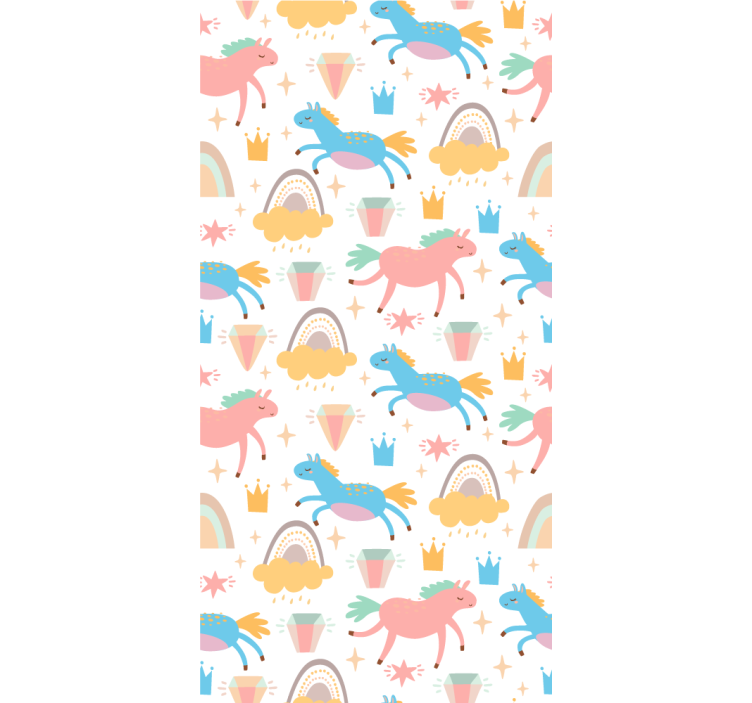 Blind children love colorful unicorns and rainbows - TenStickers