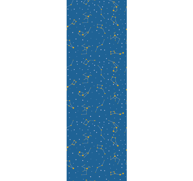 Blind children constellations in the sky graphic - TenStickers