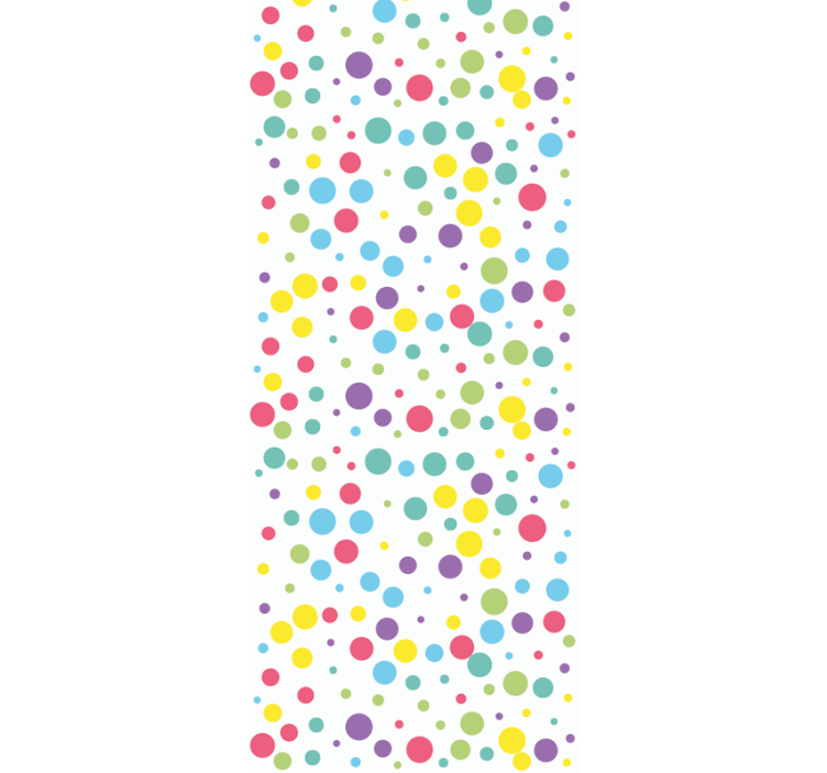 Blind children colourful polka dot design - TenStickers