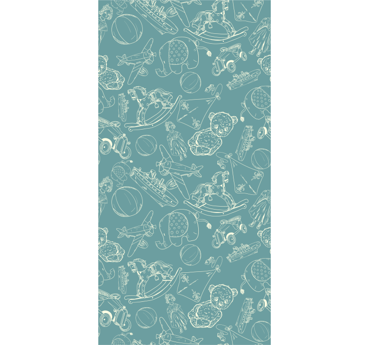 Blind children and baby elephants toys - TenStickers