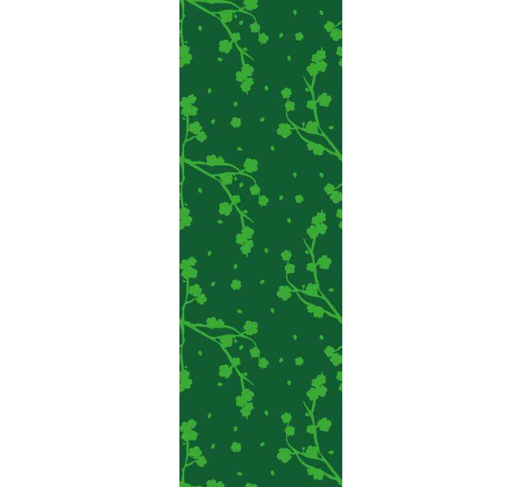 Blind children green korean trees and branches - TenStickers