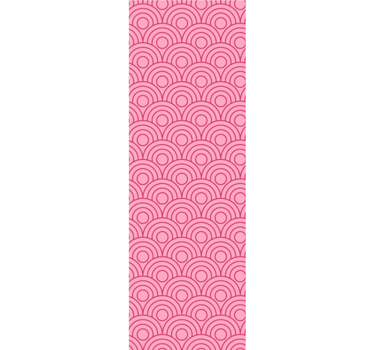 Blind children dark and light pink shape - TenStickers