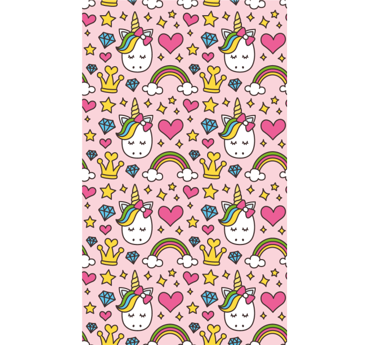 Blind children love cute rainbows and unicorns - TenStickers