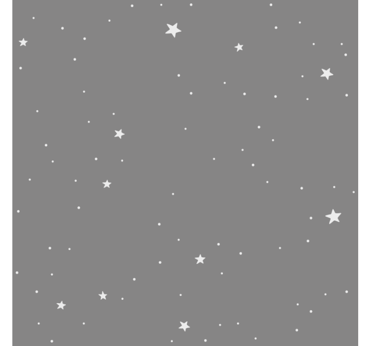 Blind children white stars on gray background - TenStickers