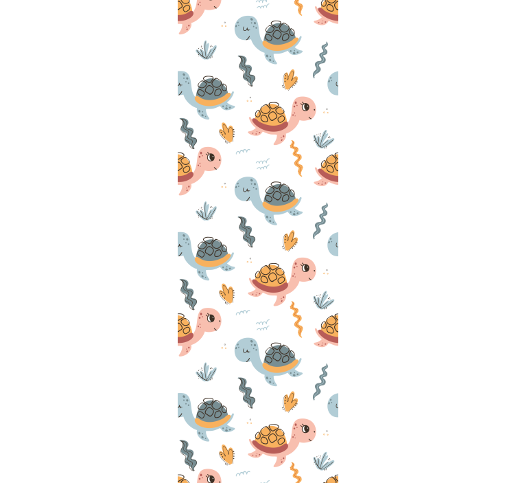 Blind children cute turtle team - TenStickers