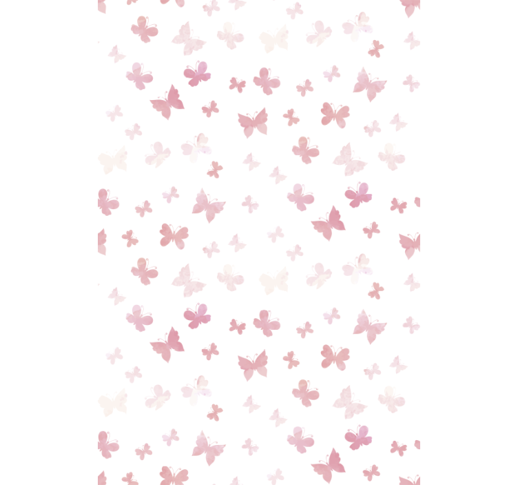 Blind children love pink butterflies - TenStickers