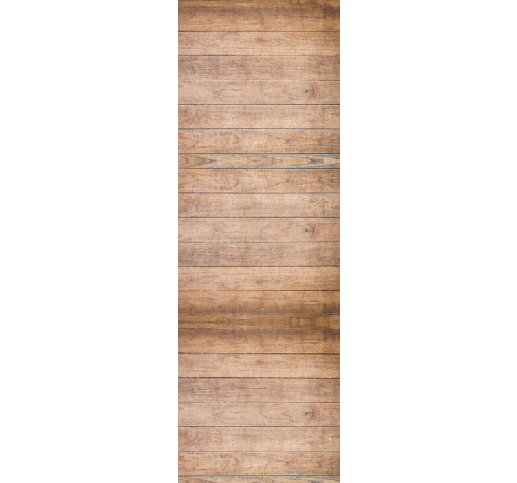 Blind office horizontal rustic wood panels - TenStickers