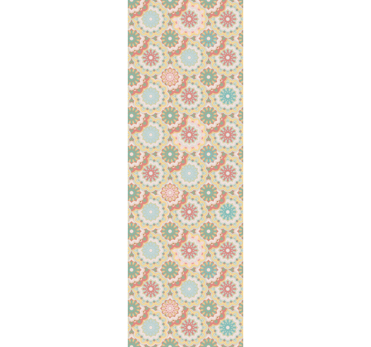 Blind office fabric "granny chic" - TenStickers