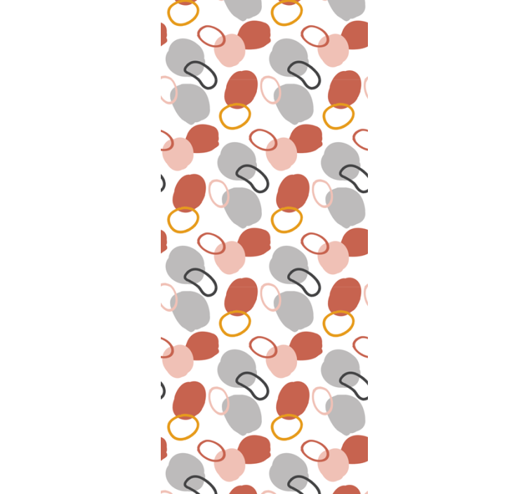 Blind office abstract colorful geometric dots - TenStickers
