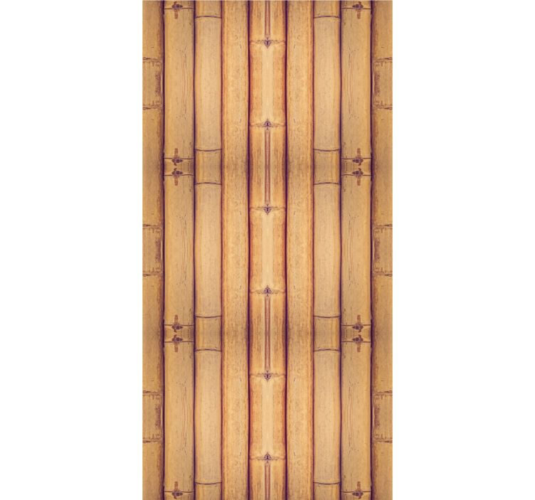 Blind office bamboo wood texture finish - TenStickers