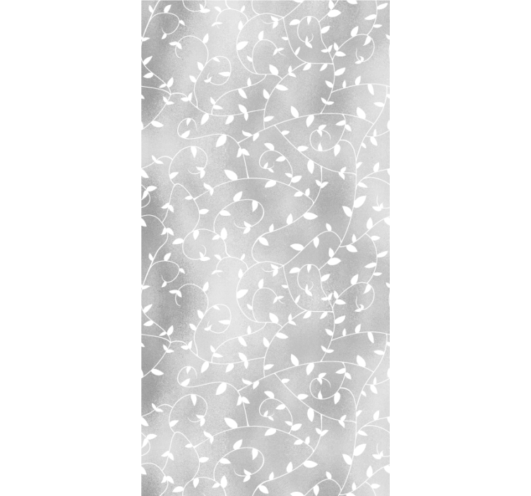 Blind office silver tree branches - TenStickers