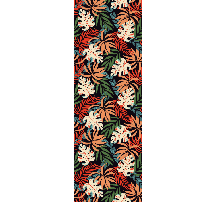 Blind office tropical plants jungle vibe - TenStickers