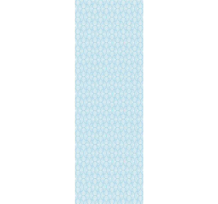 Modern blind with unique wave pattern - TenStickers