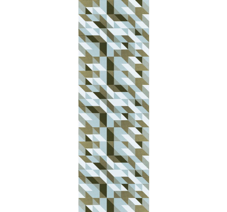 Modern blind with contemporary triangles design - TenStickers