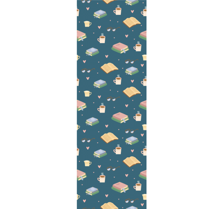 Modern blind for tea, books, and coffee - TenStickers