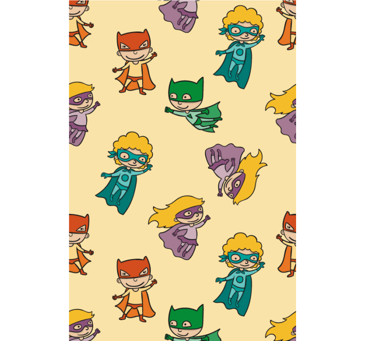 Superheroes pattern Superhero blind - TenStickers