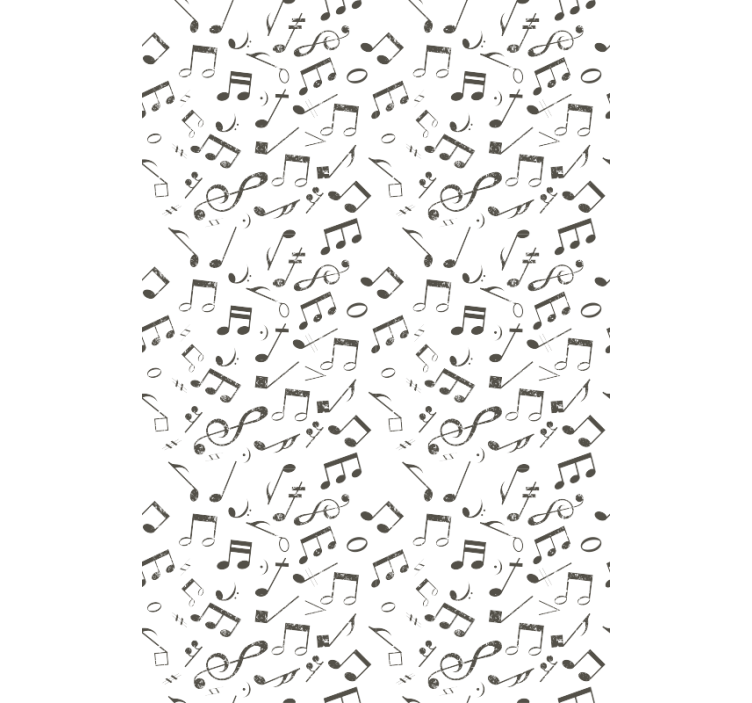Musical Notation Cascade blind children - TenStickers