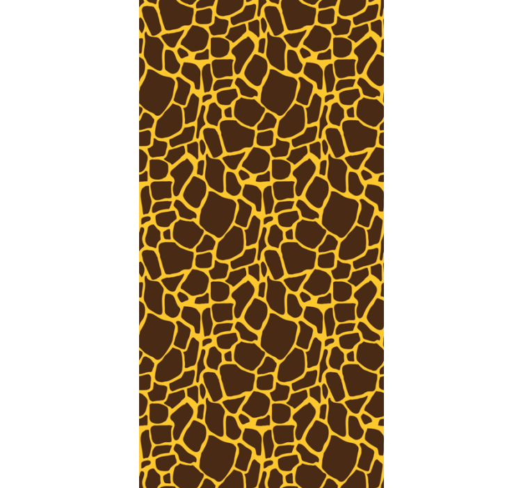 Giraffe print Various animal blind - TenStickers